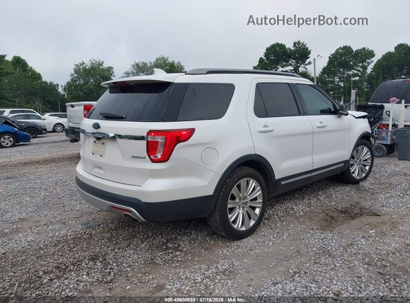 1FM5K7DH5HGA07811 2017 FORD EXPLORER Белый Задняя правая четверть