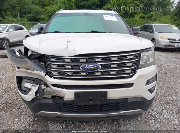 1FM5K7DH5HGA07811 2017 FORD EXPLORER Белый Вид щитка приборов