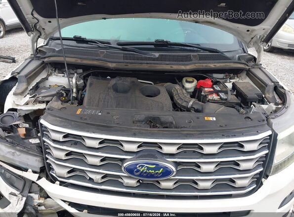 1FM5K7DH5HGA07811 2017 FORD EXPLORER Белый Вид сзади