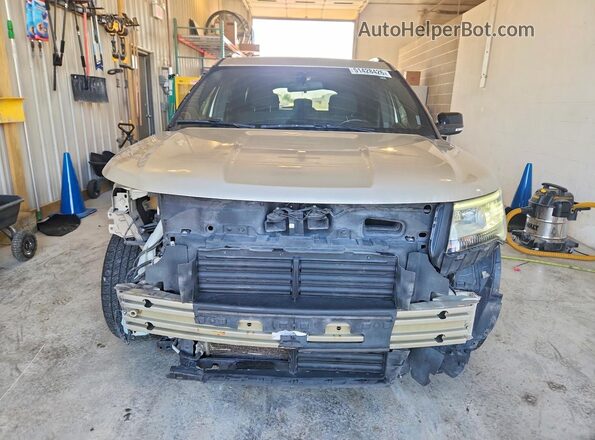 1FM5K7DH5HGC67805 2017 FORD EXPLORER Beige Vista frontal