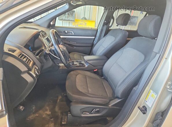 1FM5K7DH5HGC67805 2017 FORD EXPLORER Beige Vista interior delantera