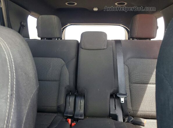 1FM5K7DH5HGD87684 2017 FORD EXPLORER White Vista de los asientos traseros