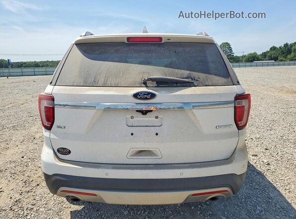 1FM5K7DH5HGD87684 2017 FORD EXPLORER White Vista trasera