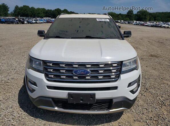 1FM5K7DH5HGD87684 2017 FORD EXPLORER White Vista frontal