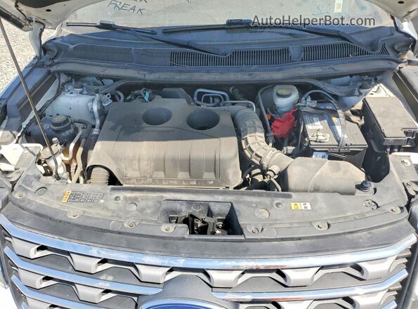 1FM5K7DH5HGD87684 2017 FORD EXPLORER White Vista del compartimento del motor