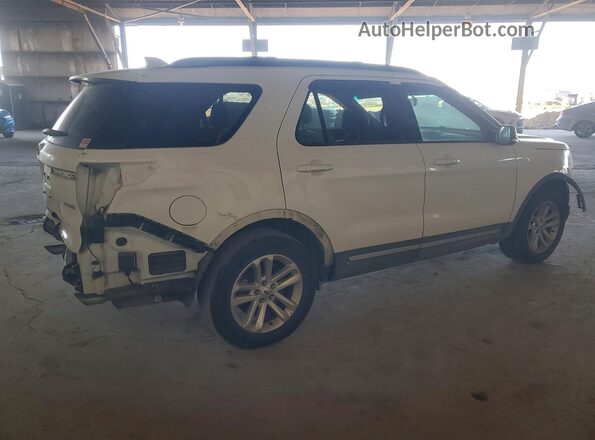 1FM5K7DH6HGA08014 2017 FORD EXPLORER Белый Задняя правая четверть