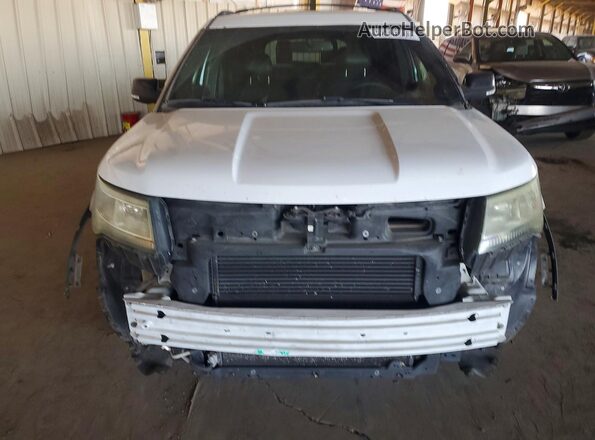 1FM5K7DH6HGA08014 2017 FORD EXPLORER Белый Вид спереди