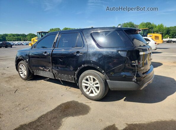 1FM5K7DH6HGC64556 2017 FORD EXPLORER Black Trasero izquierdo