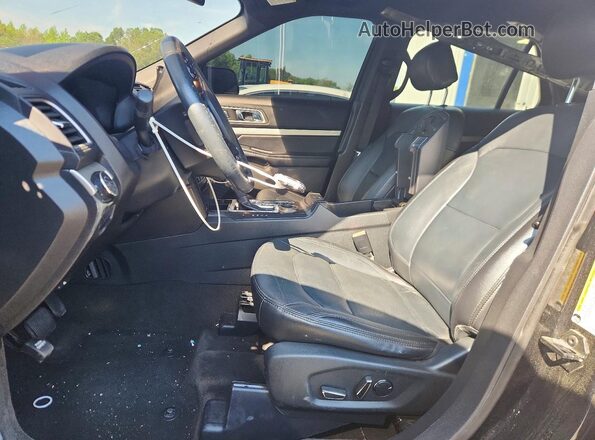 1FM5K7DH6HGC64556 2017 FORD EXPLORER Black Vista interior delantera