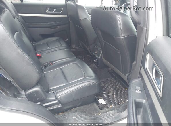 1FM5K7DH7GGD25105 2016 FORD EXPLORER White Vista de la etiqueta del VIN