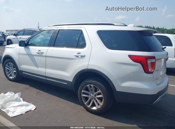 1FM5K7DH7GGD25105 2016 FORD EXPLORER White Vista interior de 360 grados