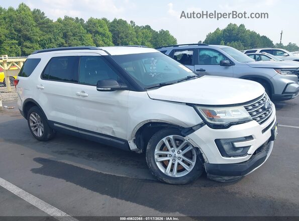 1FM5K7DH7GGD25105 2016 FORD EXPLORER White Vista interior trasera