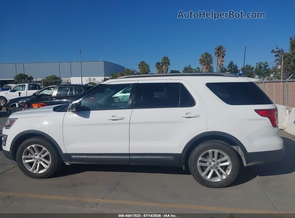 1FM5K7DH7HGA76953 2017 FORD EXPLORER White Սալոնի 360 աստիճան տեսք