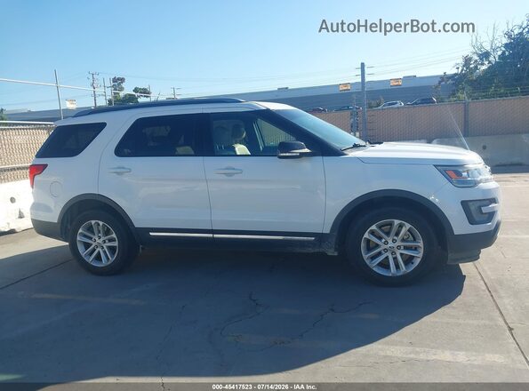 1FM5K7DH7HGA76953 2017 FORD EXPLORER White Սալոնի հետևի տեսք