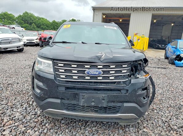1FM5K7DH7HGD16325 2017 FORD EXPLORER Black Vista frontal