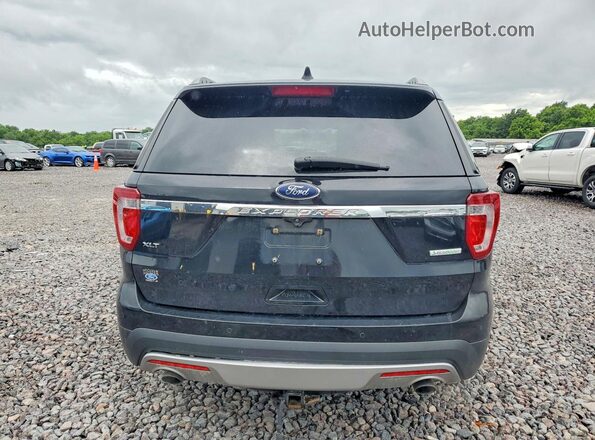 1FM5K7DH7HGD16325 2017 FORD EXPLORER Black Vista trasera