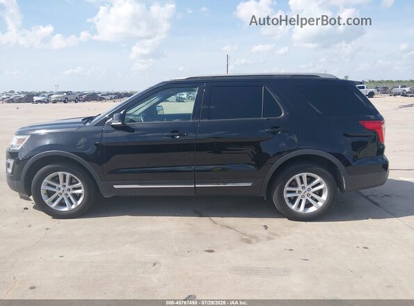 1FM5K7DH7HGD20827 2017 FORD EXPLORER Black Панорамний вид салону 360°
