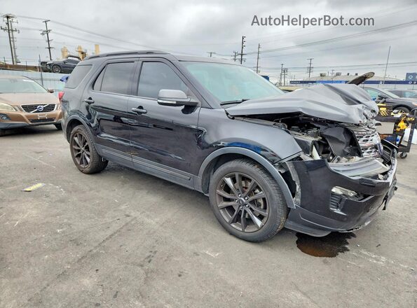 1FM5K7DH7KGA41627 2019 FORD EXPLORER Black Передня права чверть