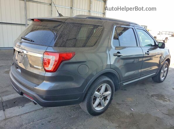 1FM5K7DH7KGB53988 2019 FORD EXPLORER Gray Задня права чверть
