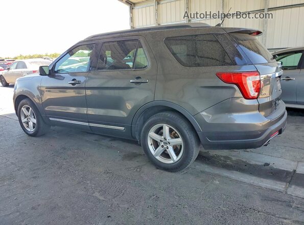 1FM5K7DH7KGB53988 2019 FORD EXPLORER Gray Задня ліва чверть