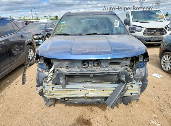 1FM5K7DH8HGC26830 2017 FORD EXPLORER Blue Vista frontal