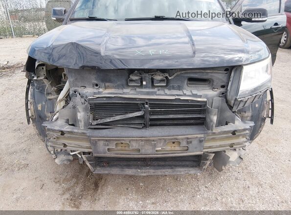 1FM5K7DH9HGC53325 2017 FORD EXPLORER Черный Вид спереди