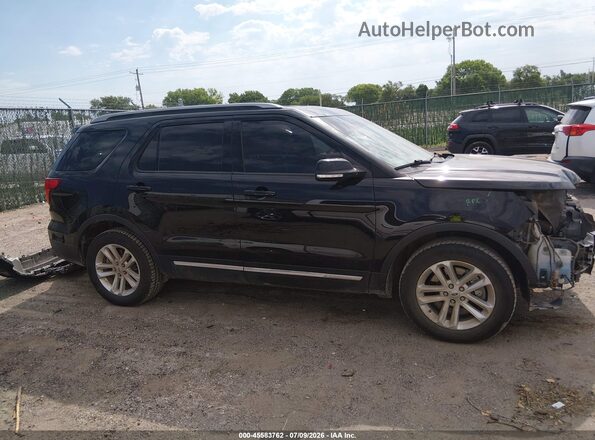 1FM5K7DH9HGC53325 2017 FORD EXPLORER Черный Панорамный вид салона 360°