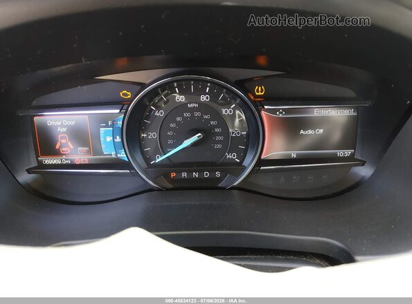 1FM5K7DH9JGA42583 2018 FORD EXPLORER Gray უკანა სავარძლების ხედი