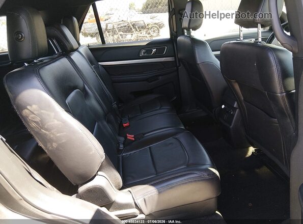 1FM5K7DH9JGA42583 2018 FORD EXPLORER Gray VIN კოდის სტიკერის ხედი