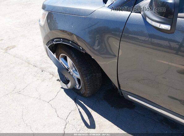 1FM5K7DH9JGA42583 2018 FORD EXPLORER Gray უკანა სალონის ხედი