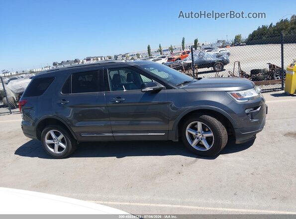 1FM5K7DH9JGA42583 2018 FORD EXPLORER Gray 