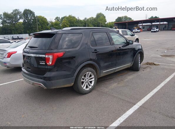 1FM5K7DHXGGC64610 2016 FORD EXPLORER Black უკანა მარჯვენა