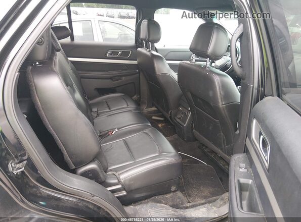 1FM5K7DHXGGC64610 2016 FORD EXPLORER Black VIN კოდის სტიკერის ხედი
