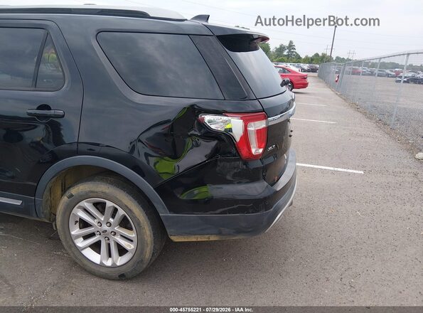 1FM5K7DHXGGC64610 2016 FORD EXPLORER Black წინა ხედი