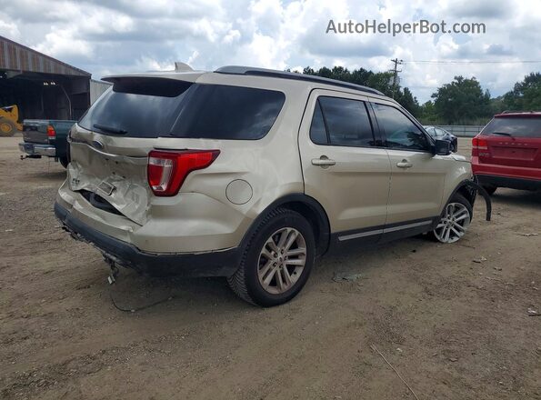 1FM5K7DHXHGE10974 2017 FORD EXPLORER Tan Задня права чверть