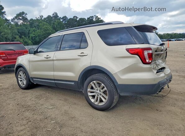 1FM5K7DHXHGE10974 2017 FORD EXPLORER Tan Задня ліва чверть