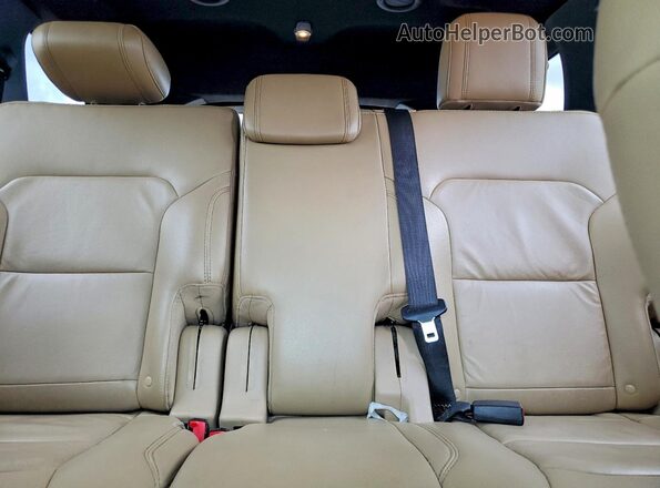 1FM5K7DHXHGE10974 2017 FORD EXPLORER Tan Вид задніх сидінь