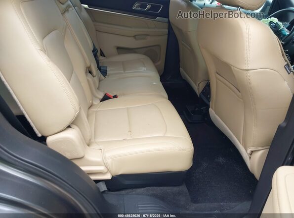1FM5K7F80GGA48102 2016 FORD EXPLORER Gray VIN კოდის სტიკერის ხედი