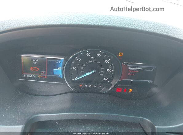 1FM5K7F80GGA48102 2016 FORD EXPLORER Gray უკანა სავარძლების ხედი