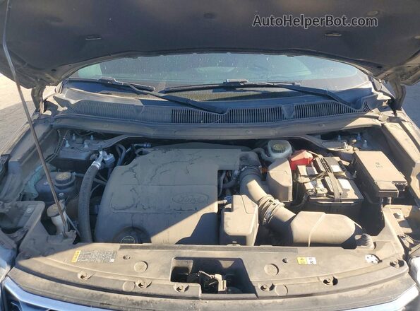 1FM5K7F80HGE33709 2017 FORD EXPLORER Gray Widok komory silnika