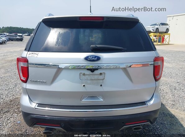 1FM5K7F80JGA21537 2018 FORD EXPLORER Silver 