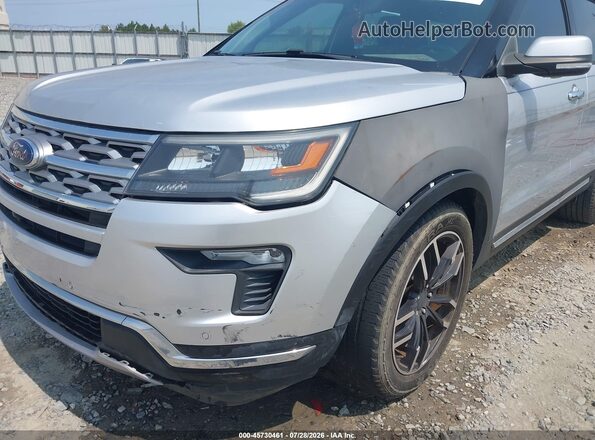1FM5K7F80JGA21537 2018 FORD EXPLORER Silver Vista del cuadro de instrumentos