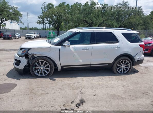 1FM5K7F81GGA03122 2016 FORD EXPLORER Белый Панорамный вид салона 360°