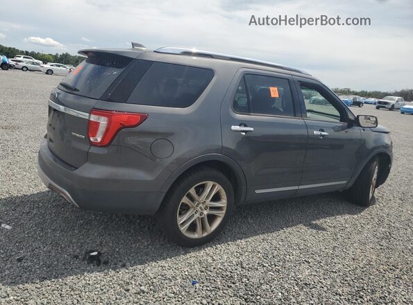 1FM5K7F81GGC99002 2016 FORD EXPLORER Charcoal Հետևի աջ