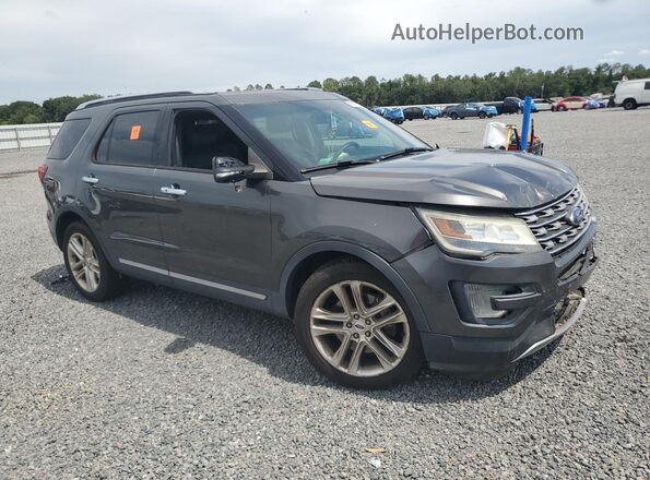 1FM5K7F81GGC99002 2016 FORD EXPLORER Charcoal Առջևի աջ