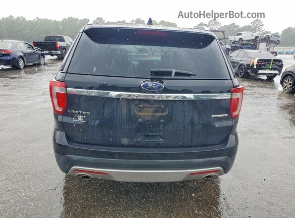 1FM5K7F82GGC13602 2016 FORD EXPLORER Black Vista trasera