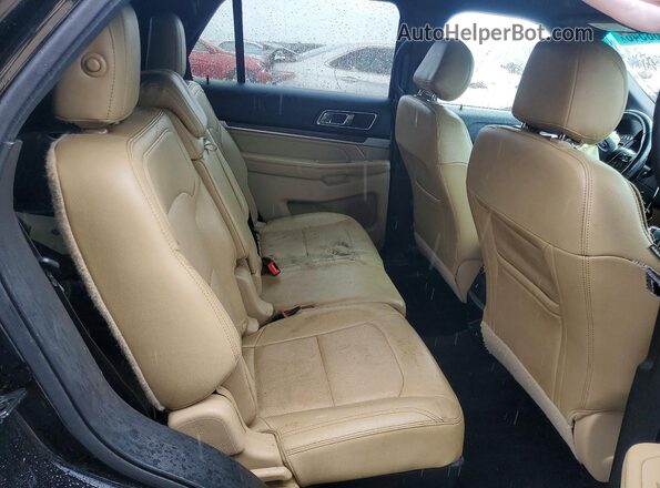 1FM5K7F82GGC13602 2016 FORD EXPLORER Black Vista interior trasera