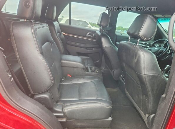 1FM5K7F82GGC81155 2016 FORD EXPLORER Красный Вид задней части салона