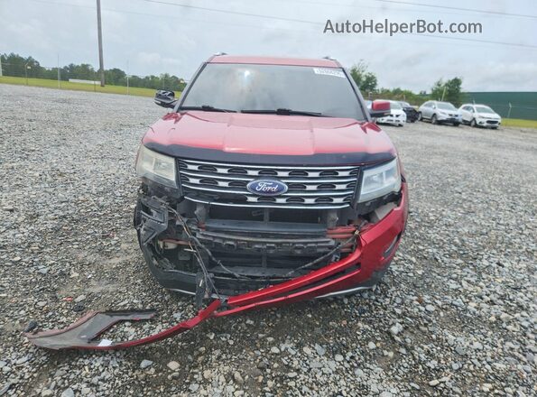 1FM5K7F82GGC81155 2016 FORD EXPLORER Красный Вид спереди