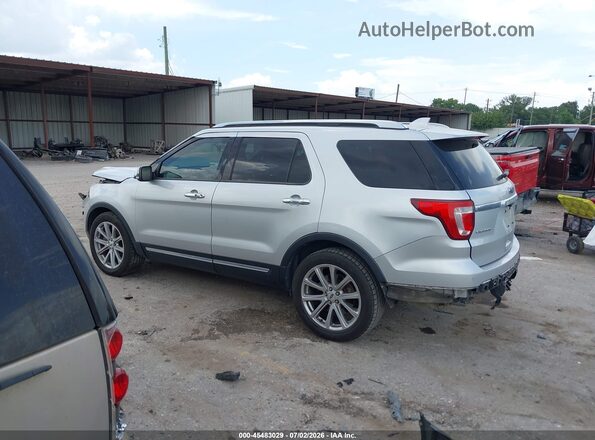 1FM5K7F82HGA75058 2017 FORD EXPLORER Silver 